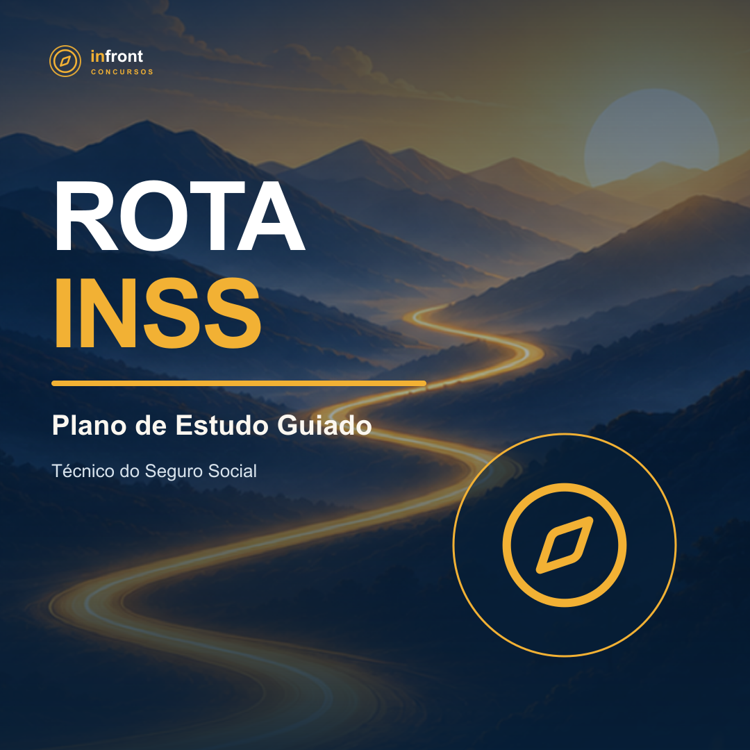 Capa do Rota INSS — Plano de Estudo Guiado